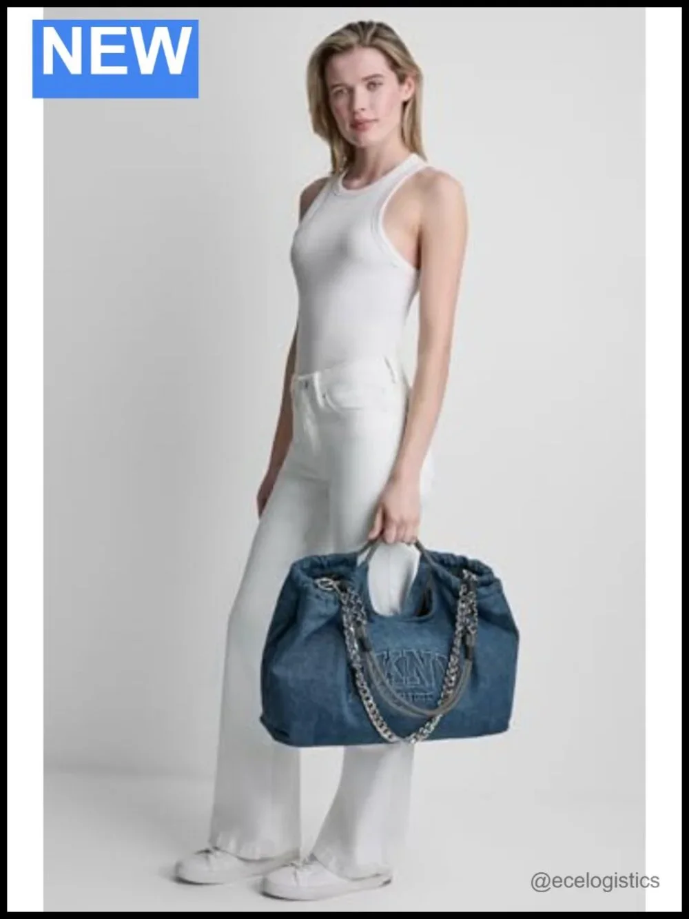 Large Cotton Hobo Tote Bag Top Handle 3 Compartments Magnetic Closure